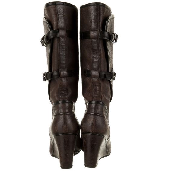 BALENCIAGA Mid-calf Wedge boots - Picture 2 of 5